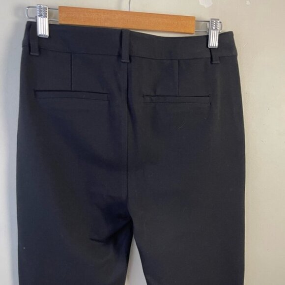 PAIGE Winona stretch-jersey slit cuff flared pants black NEW NWT size 29 - Picture 8 of 16